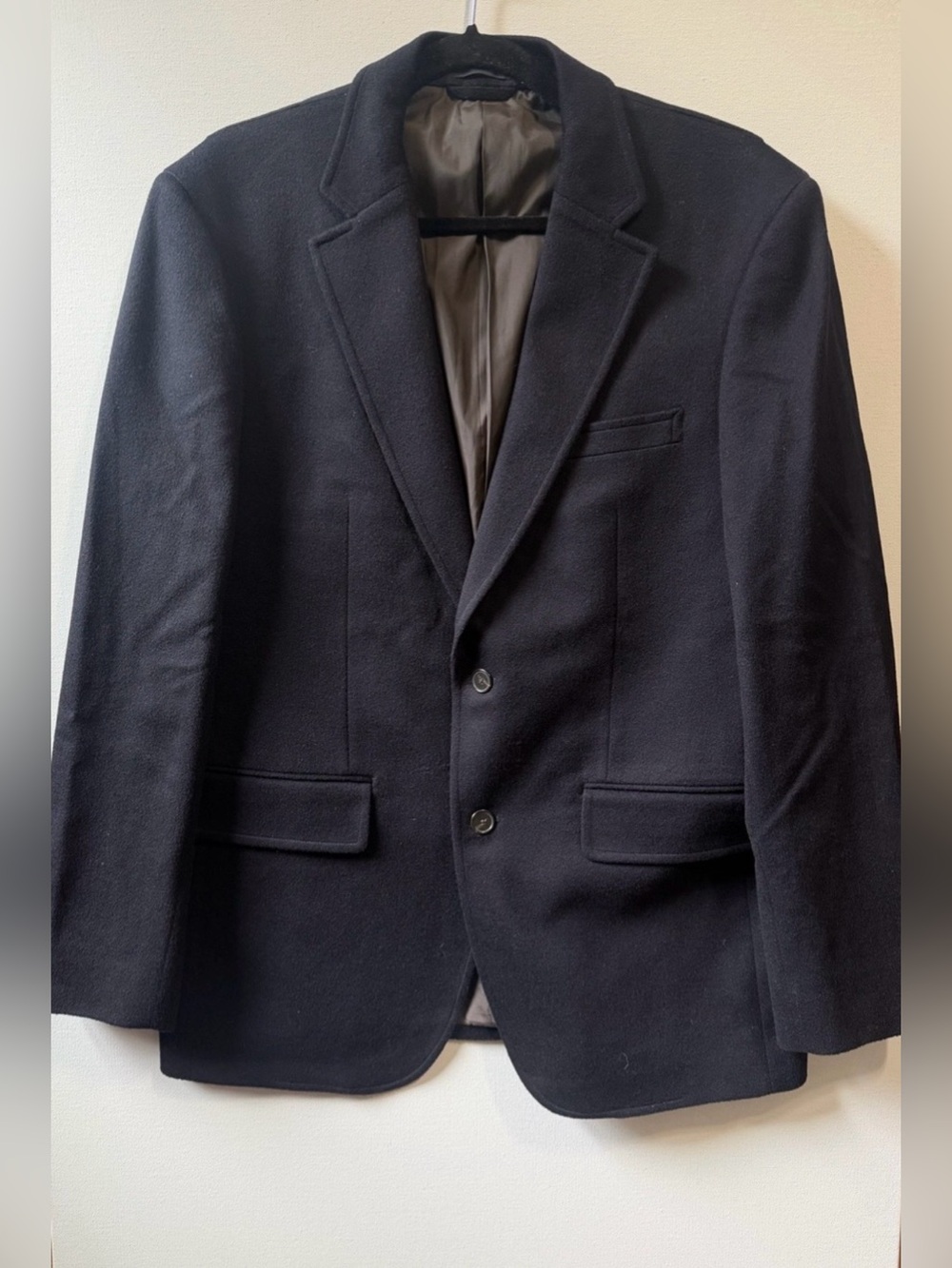 Faconabble Men's Classic Navy Blazer - Versatile Formal Jacket